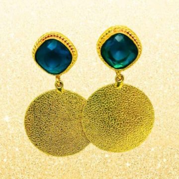 Monalisa stone earrings